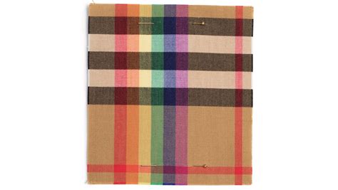 rainbow signature check burberry